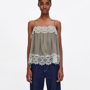 Zara Silky Tank